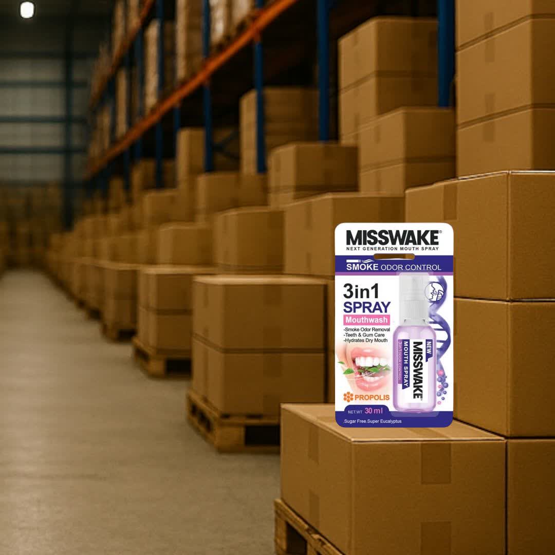 دهانشویه و خوشبوکننده حاوی عصاره پروپولیس با طعم اکالیپتوس میسویک