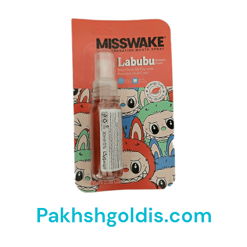 افشانه خوشبو کننده دهان با رایحه آدامس بادکنکی میسویک