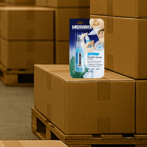 افشانه خوشبو کننده دهان با رایحه نعنا یخی میسویک