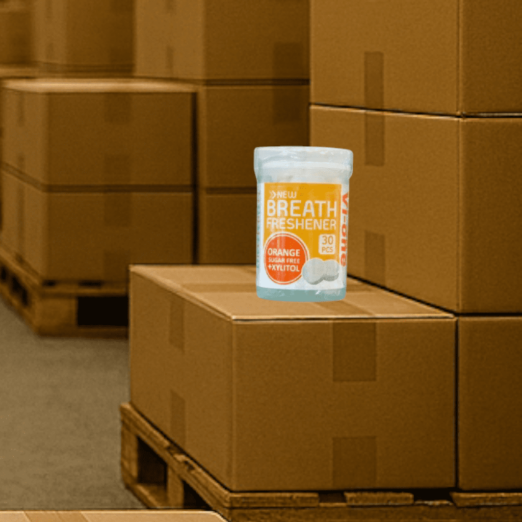 قرص خوشبو کننده دهان وی وان نارنجی