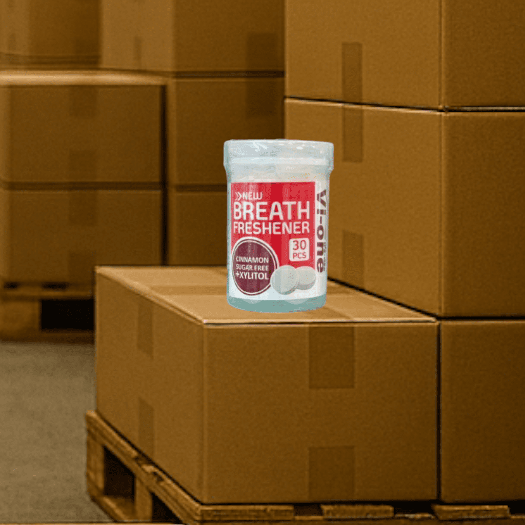 قرص خوشبو کننده دهان وی وان قرمز