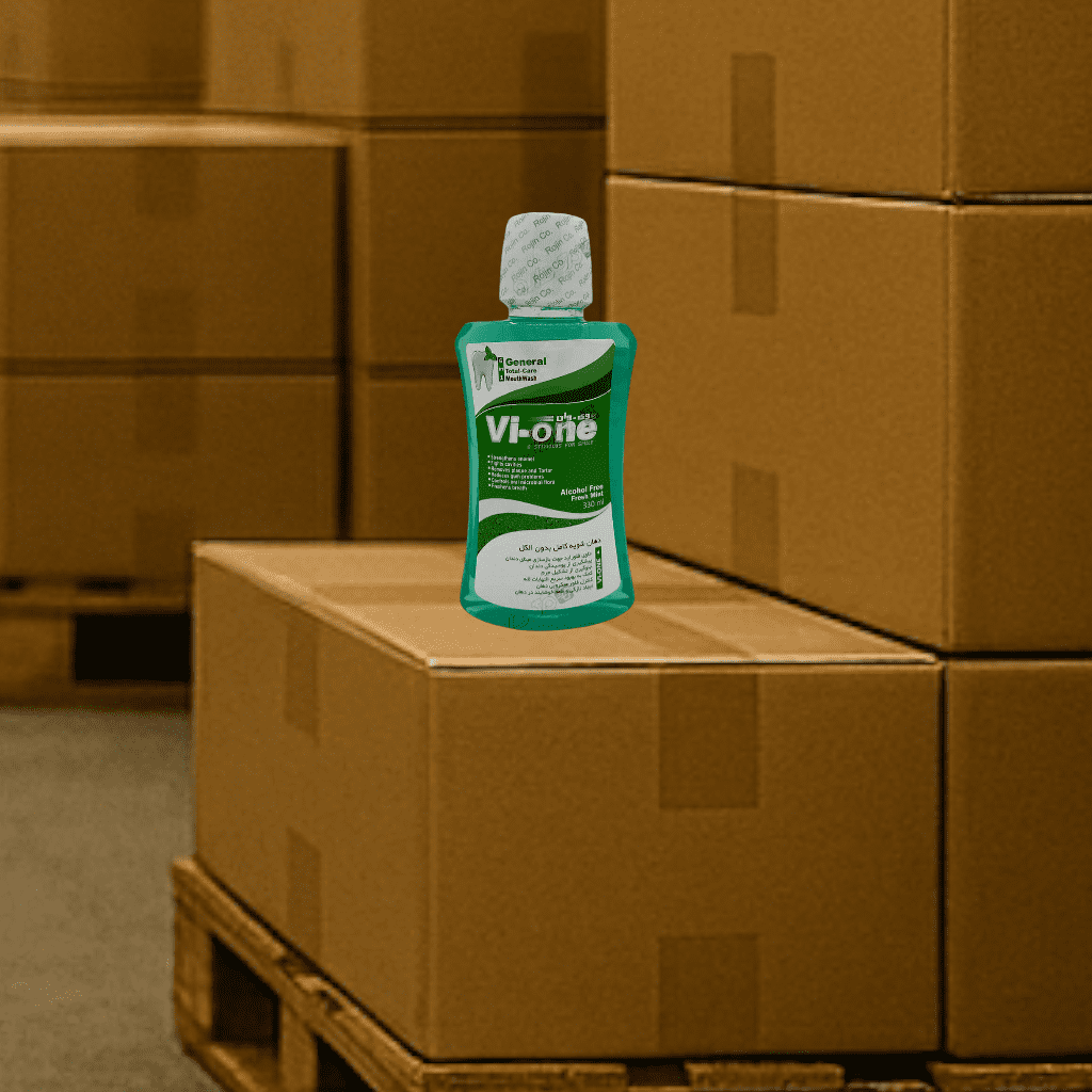 محلول دهانشویه کامل بدون الکل وی وان سبز