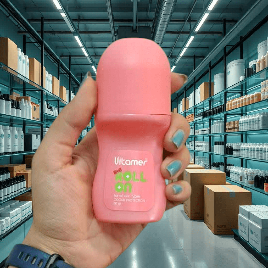 رول ضد تعریق ویتامر صورتی