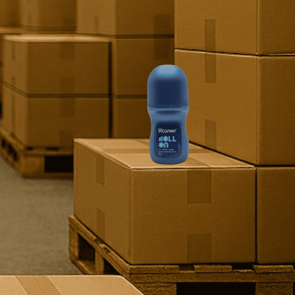 رول ضد تعریق ویتامر سرمه ای